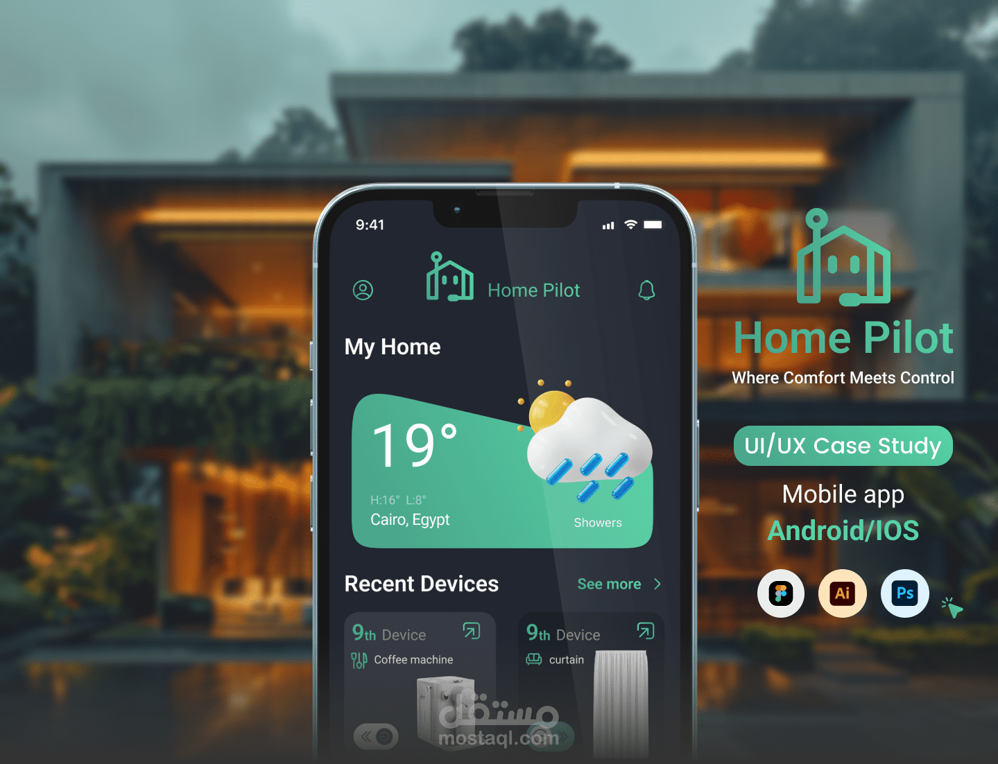 Home Pilot Smart Home Controller Mobile App