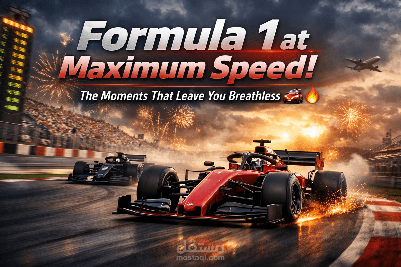 فيديو اعلاني ل فورمولا 1 بأقصى سرعة! اللحظات اللي بتخليك تحبس نفسك