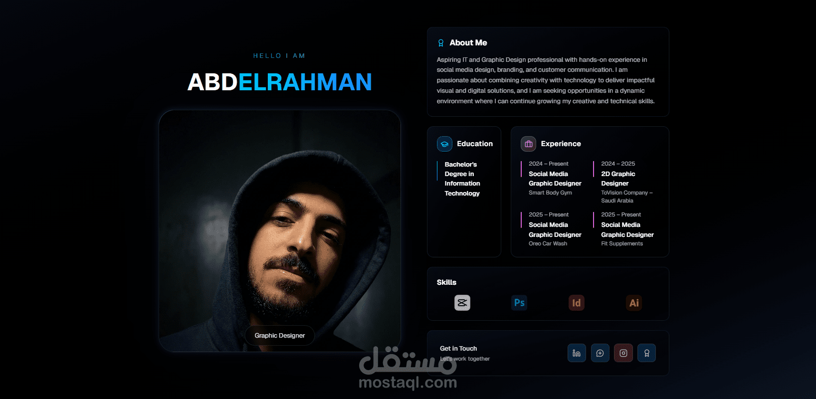 graphic designer portfoilo