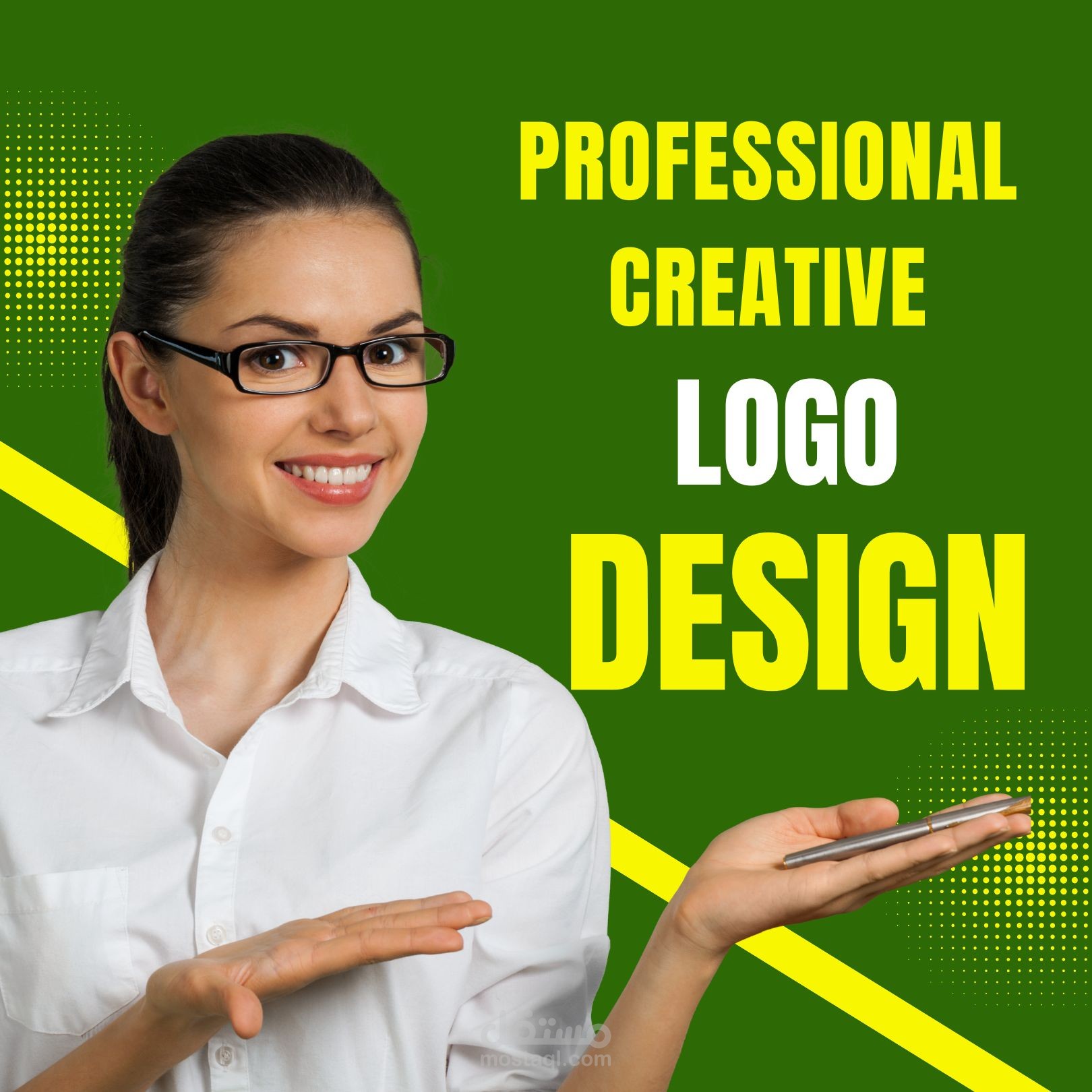 تصميم شعار إحترافي ابداعي (LOGO Design)