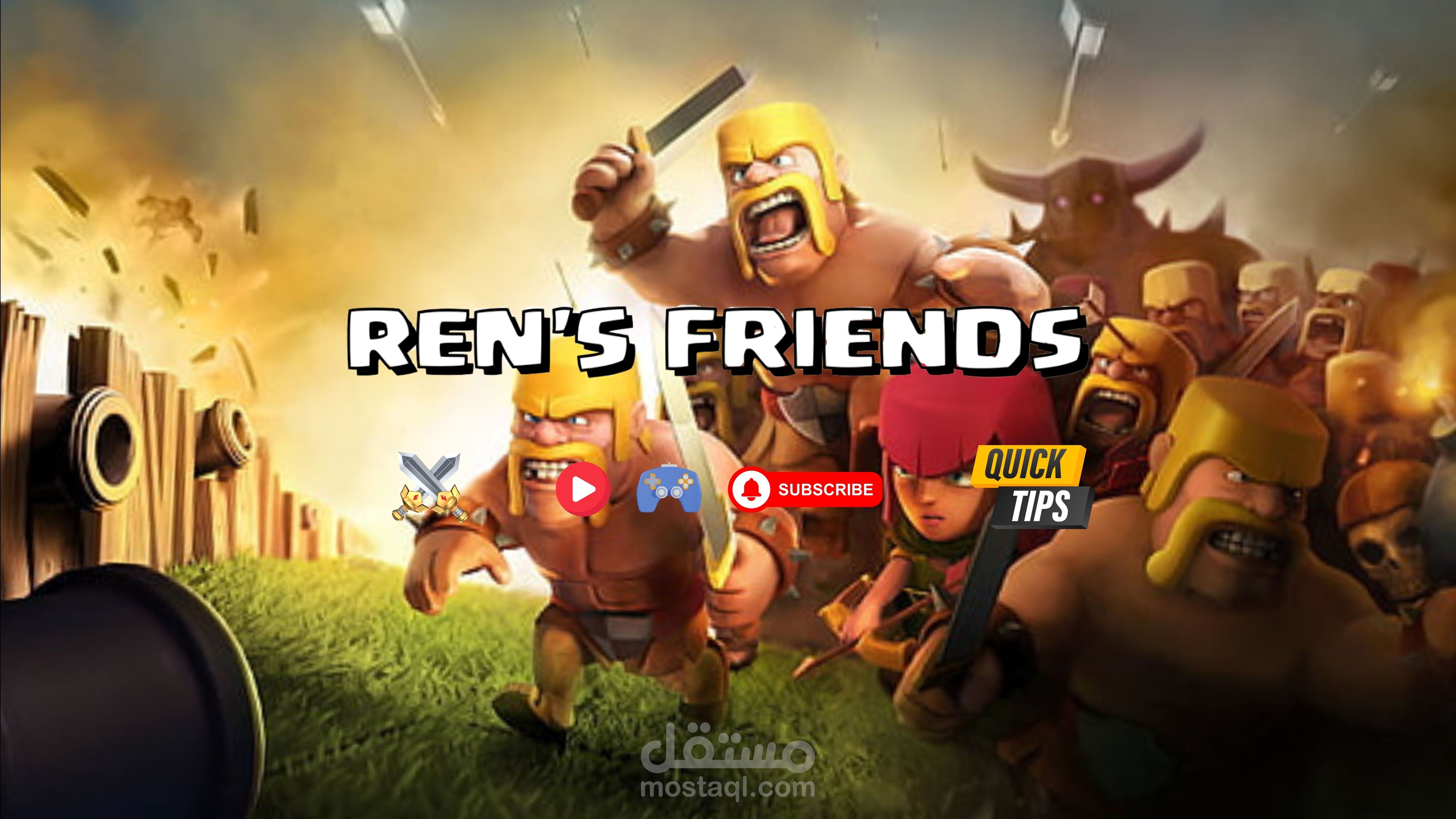 YouTube Banner Design with Profile Photo