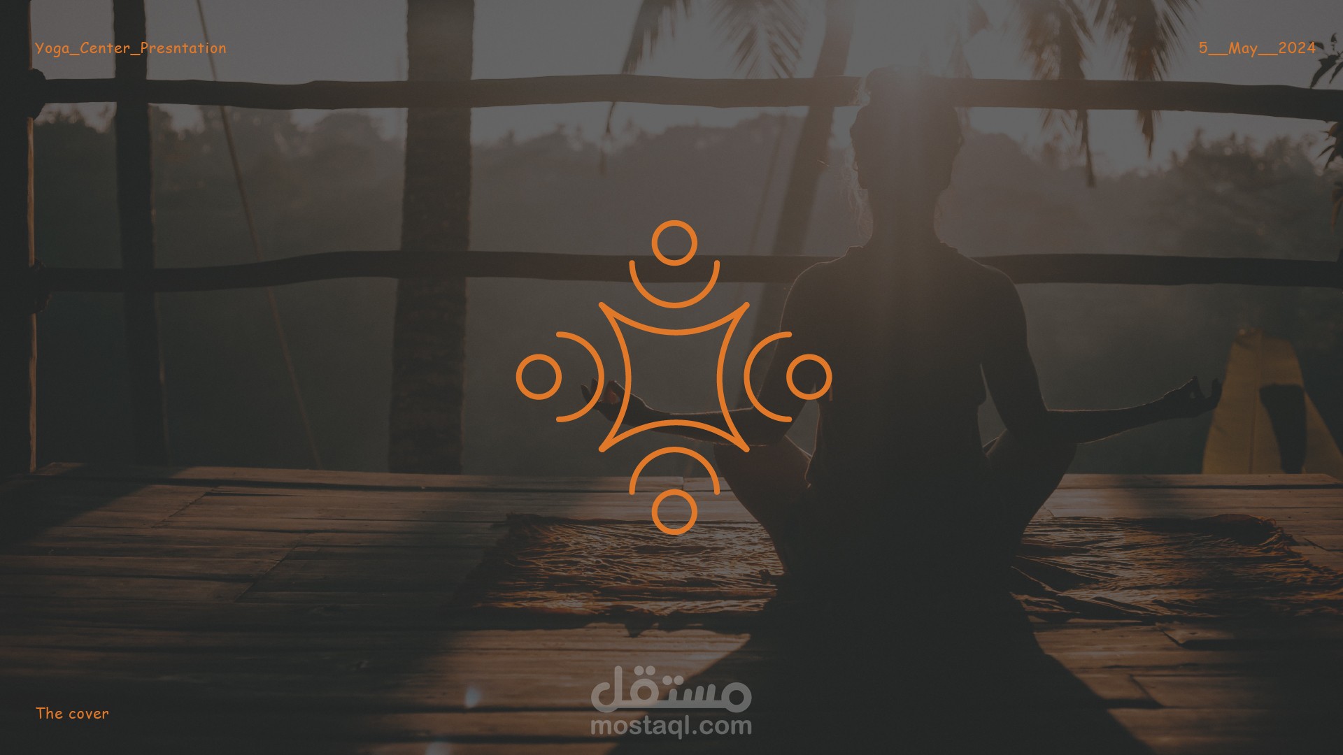 Yoga brand identity design