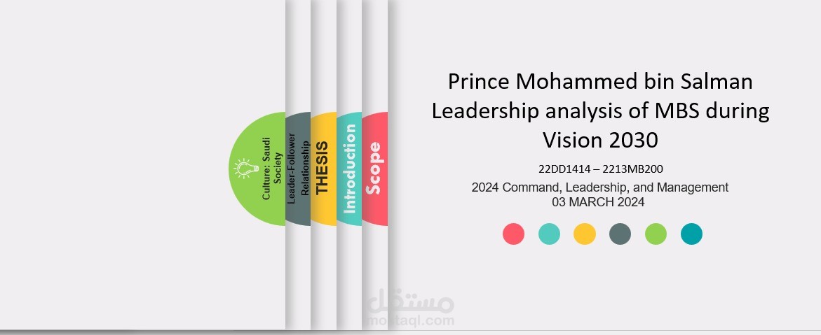 The Transformative Leadership of Crown Prince Mohammed bin Salman