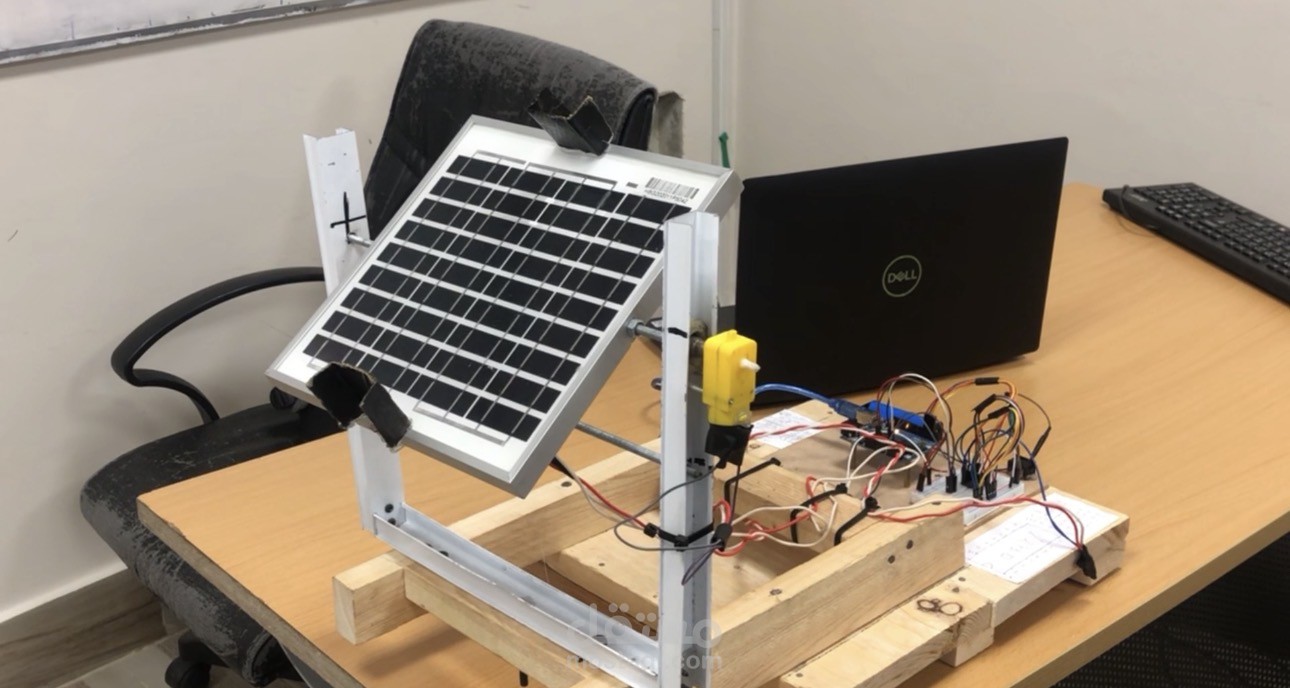 Solar panel tracker