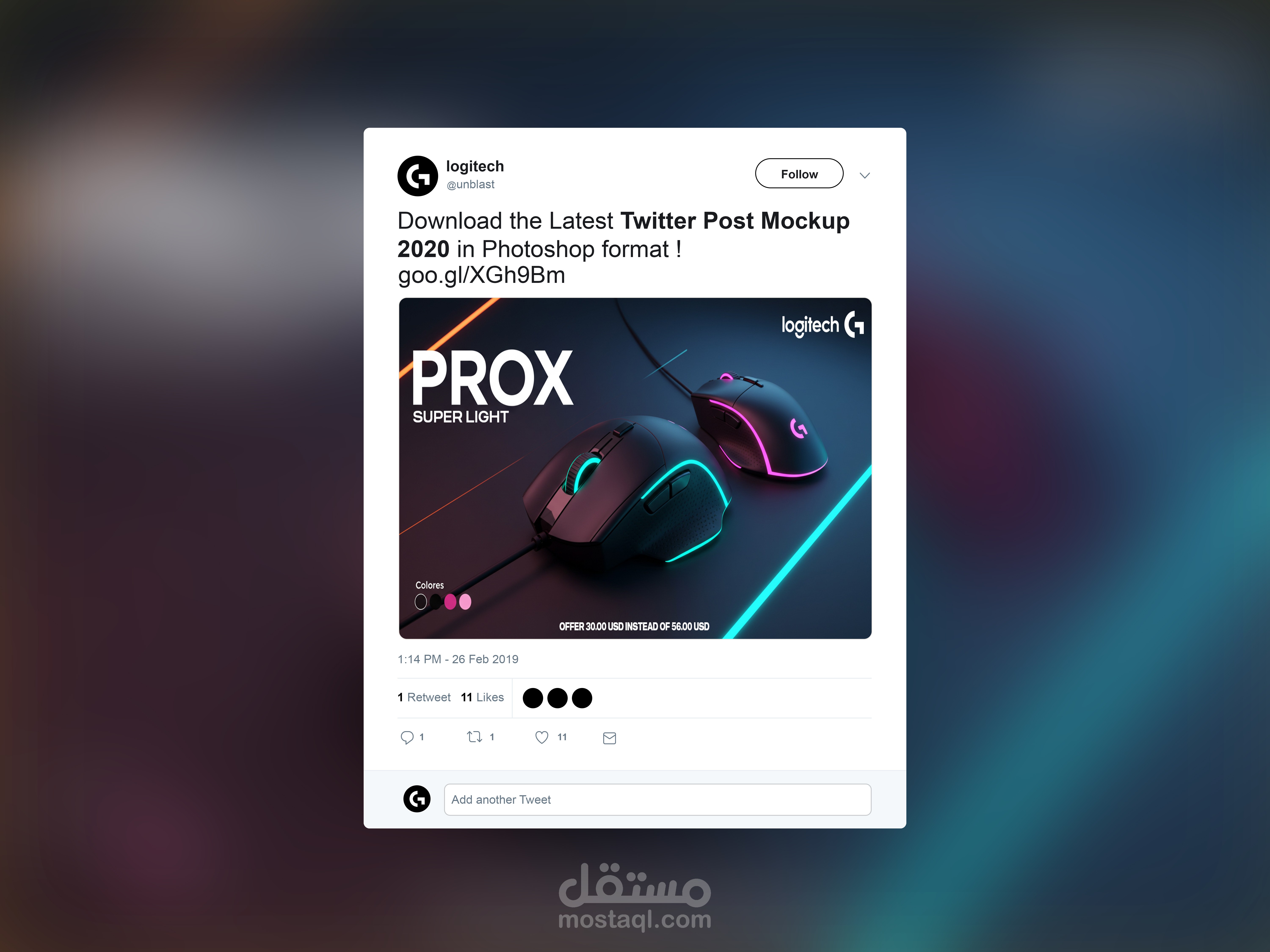 Logitech Social Media Design