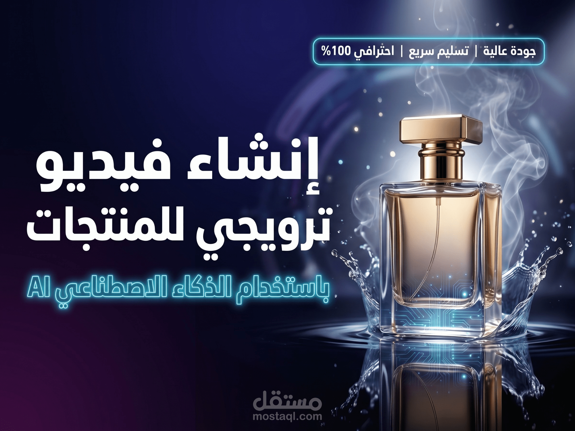 إنشاء فيديو ترويجي للمنتجات بإستخدام الذكاء الأصطناعي Ai