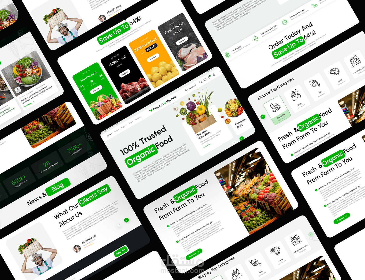 Organic & Healthy platform