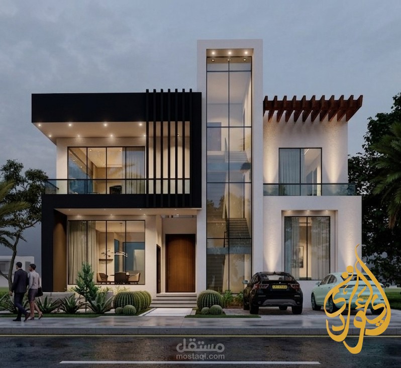 تصميم فيلا سكنية