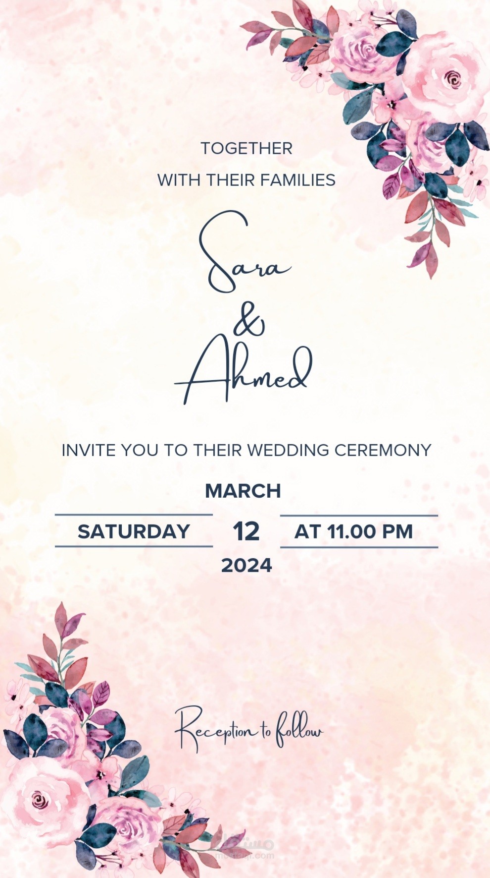 Wedding invitation