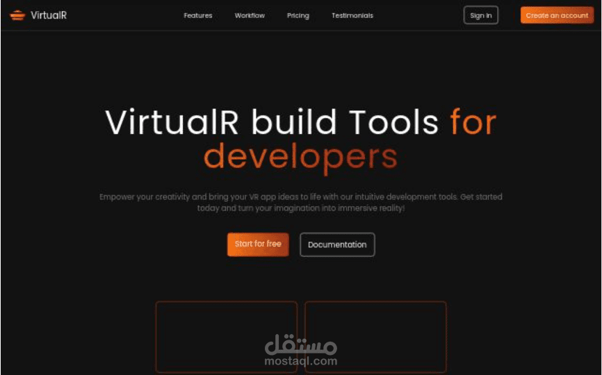 responsive landing page