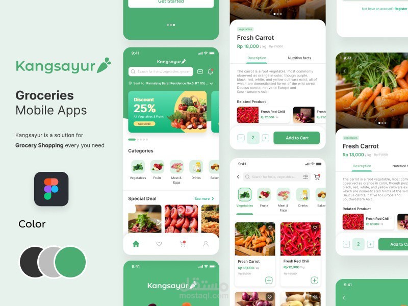 Groceries mobile app