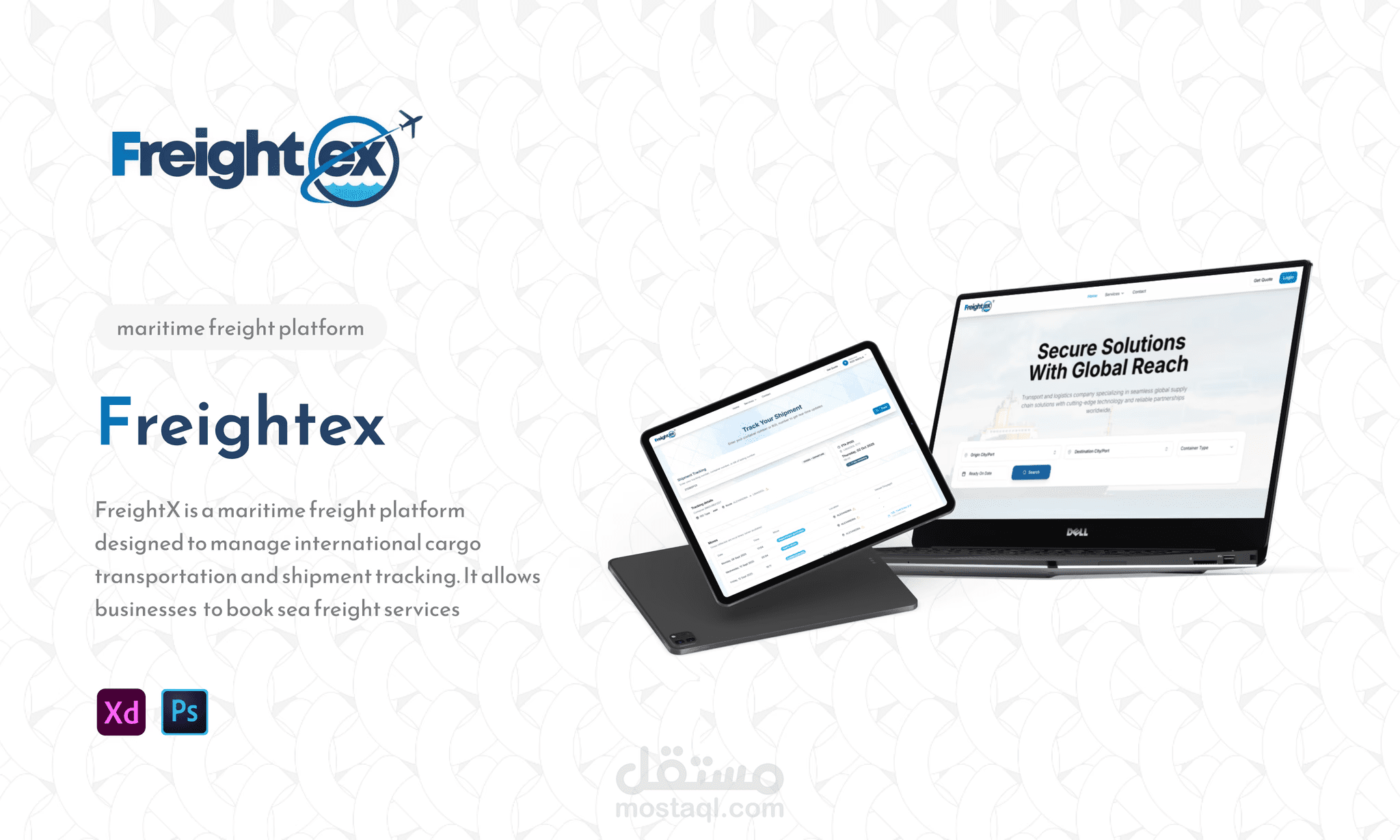 FreightX - المنصة الذكية لإدارة الشحن البحري والخدمات اللوجستية الدولية