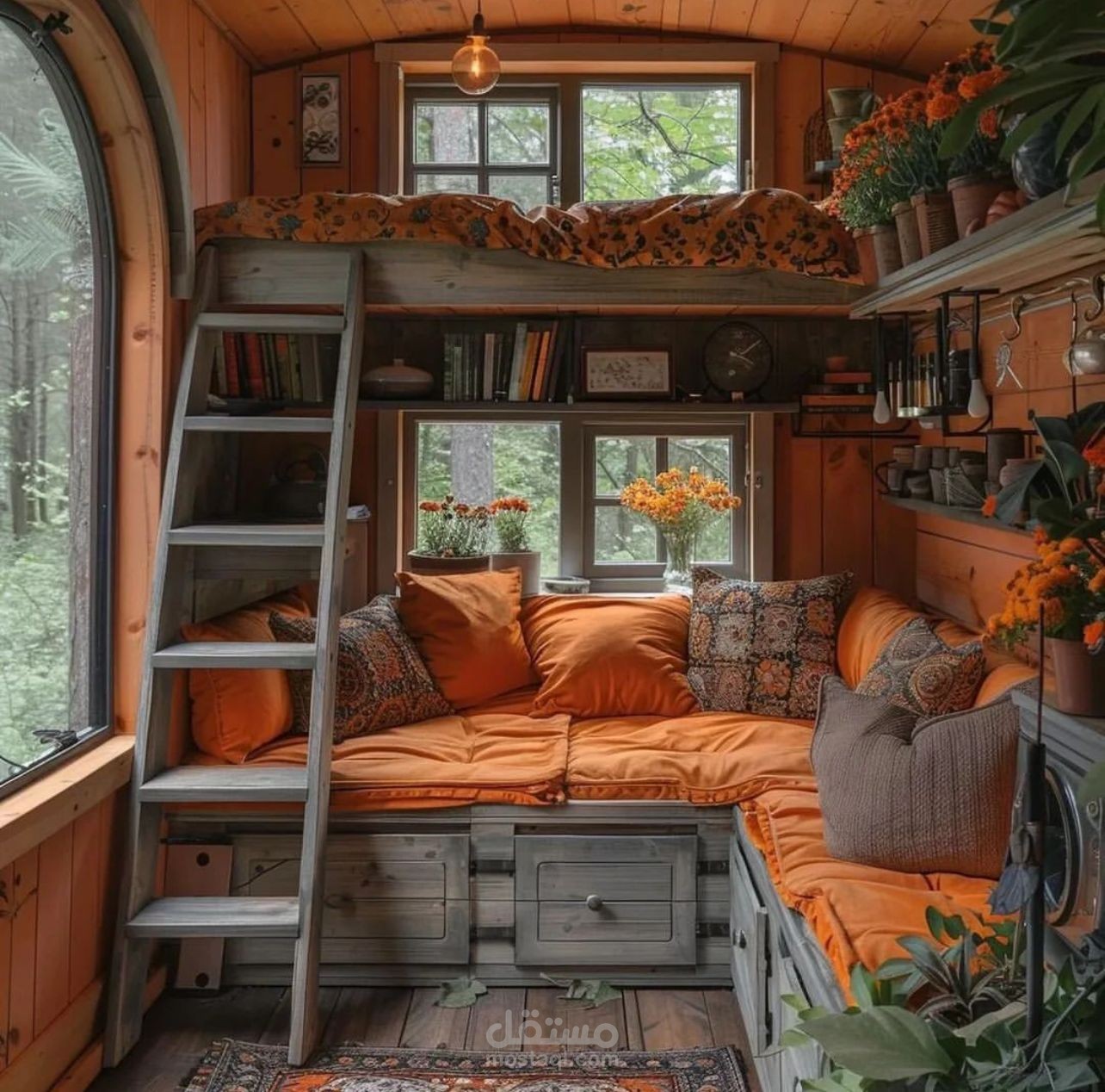 تصميماتي غرف لسيارات متنقلة  ببريطانيا
