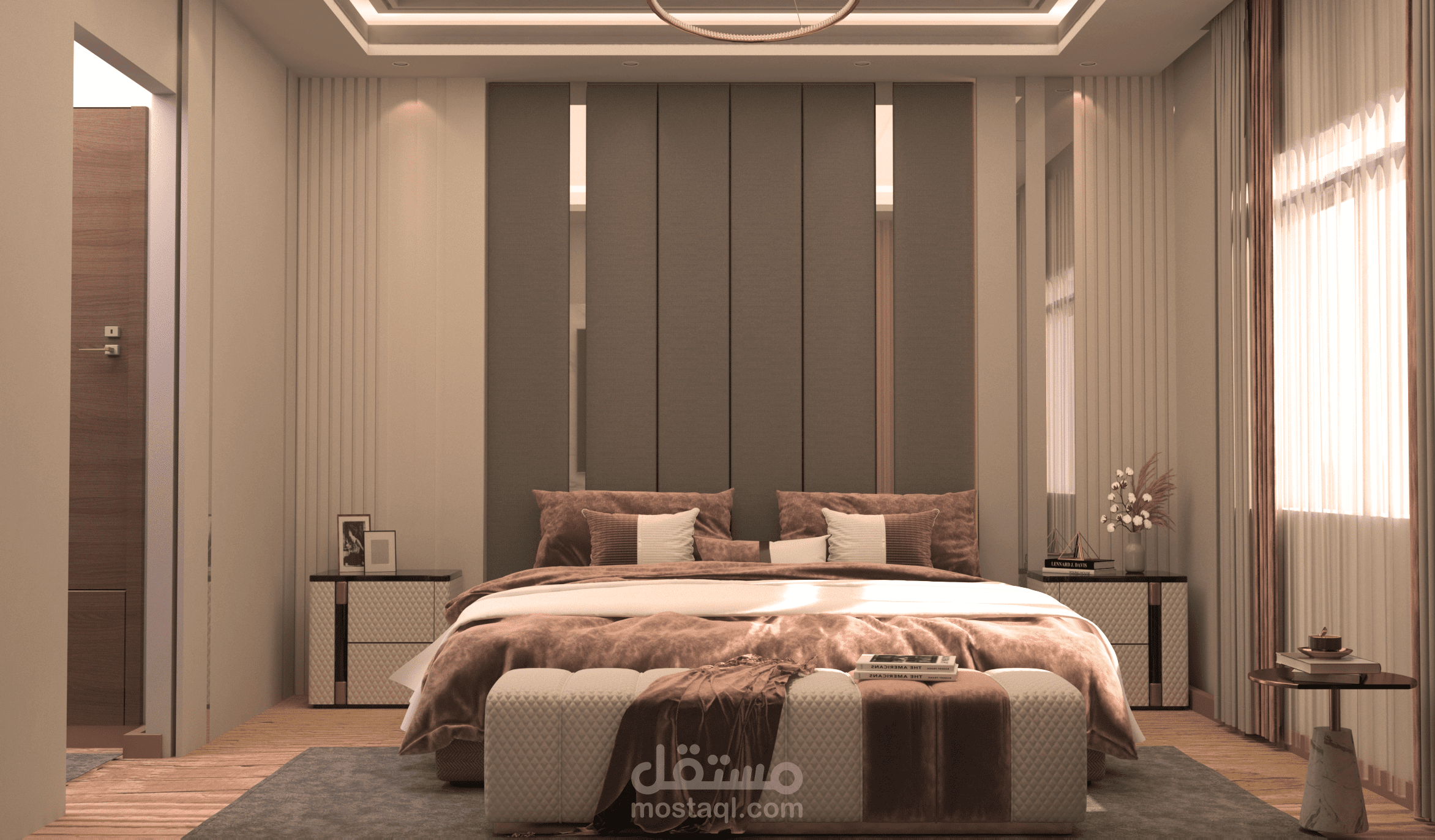 تصميم داخلي غرفة نوم