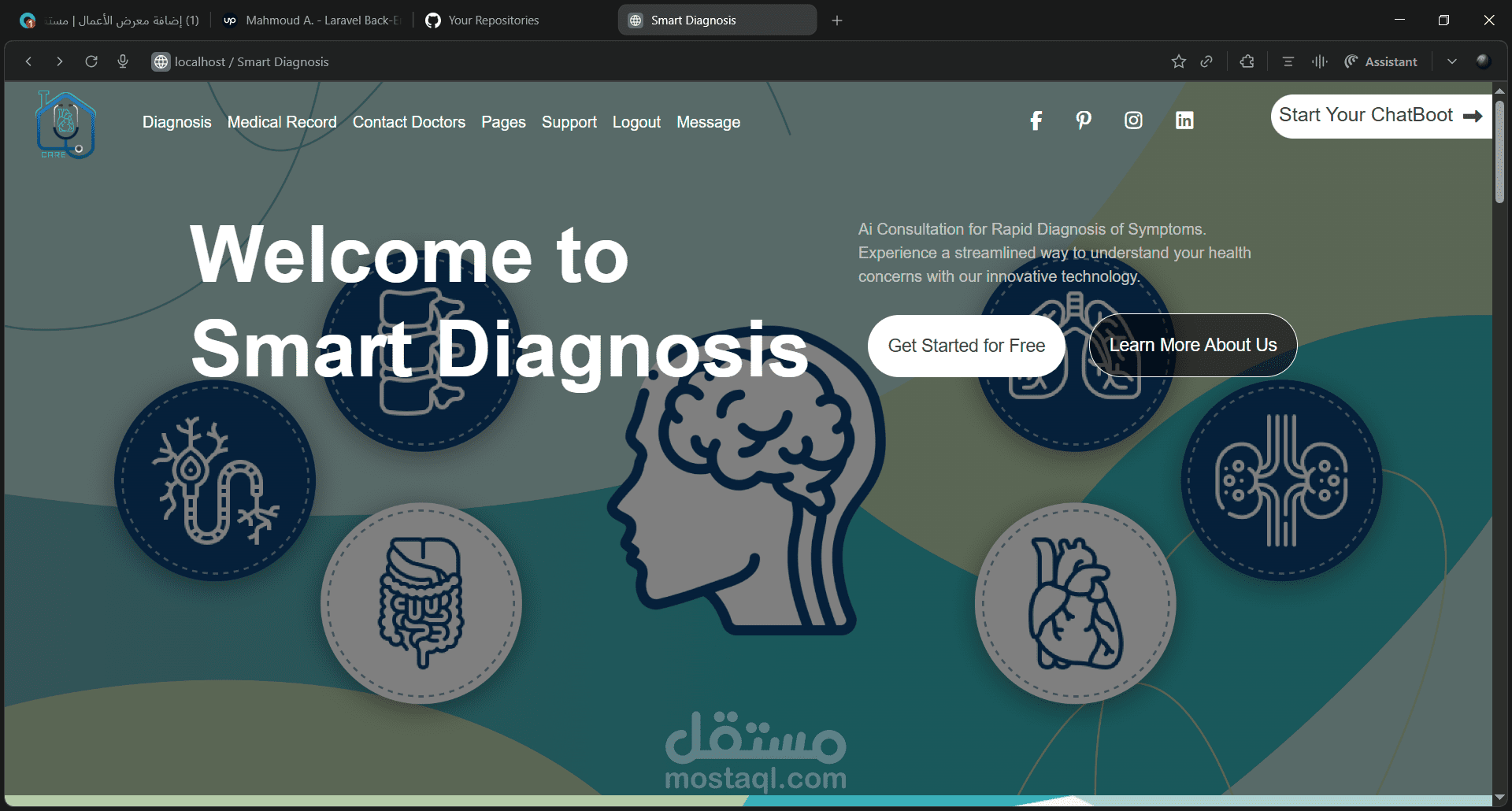 Ai Consultation for Rapid Diagnosis of Symptoms. Experience a streamlined way to understand your health concerns with our innovative technology