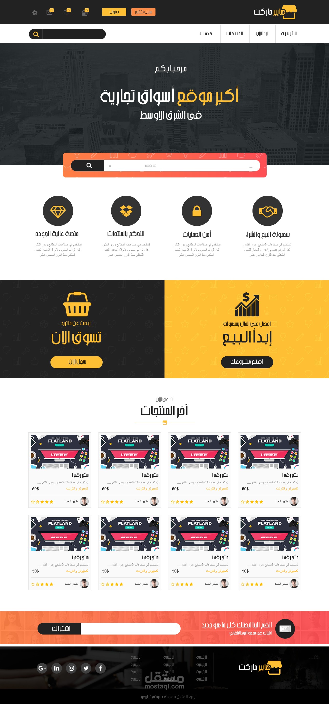 Multi store Opencart website