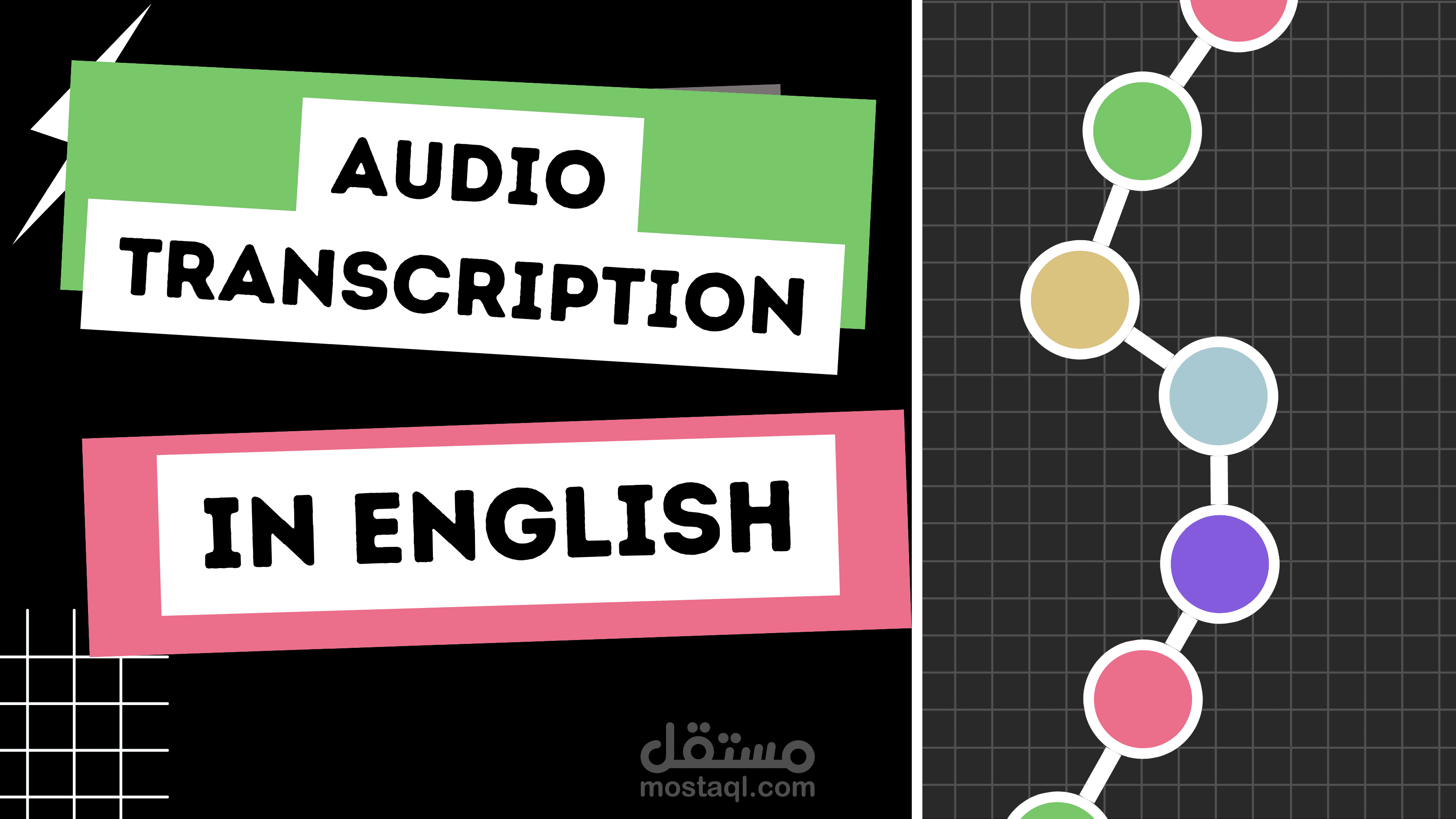 تفريغ صوتي باللغة الإنجليزية ( محاضرات ، مقابلات ، ملفات صوتية ، فيديوهات )