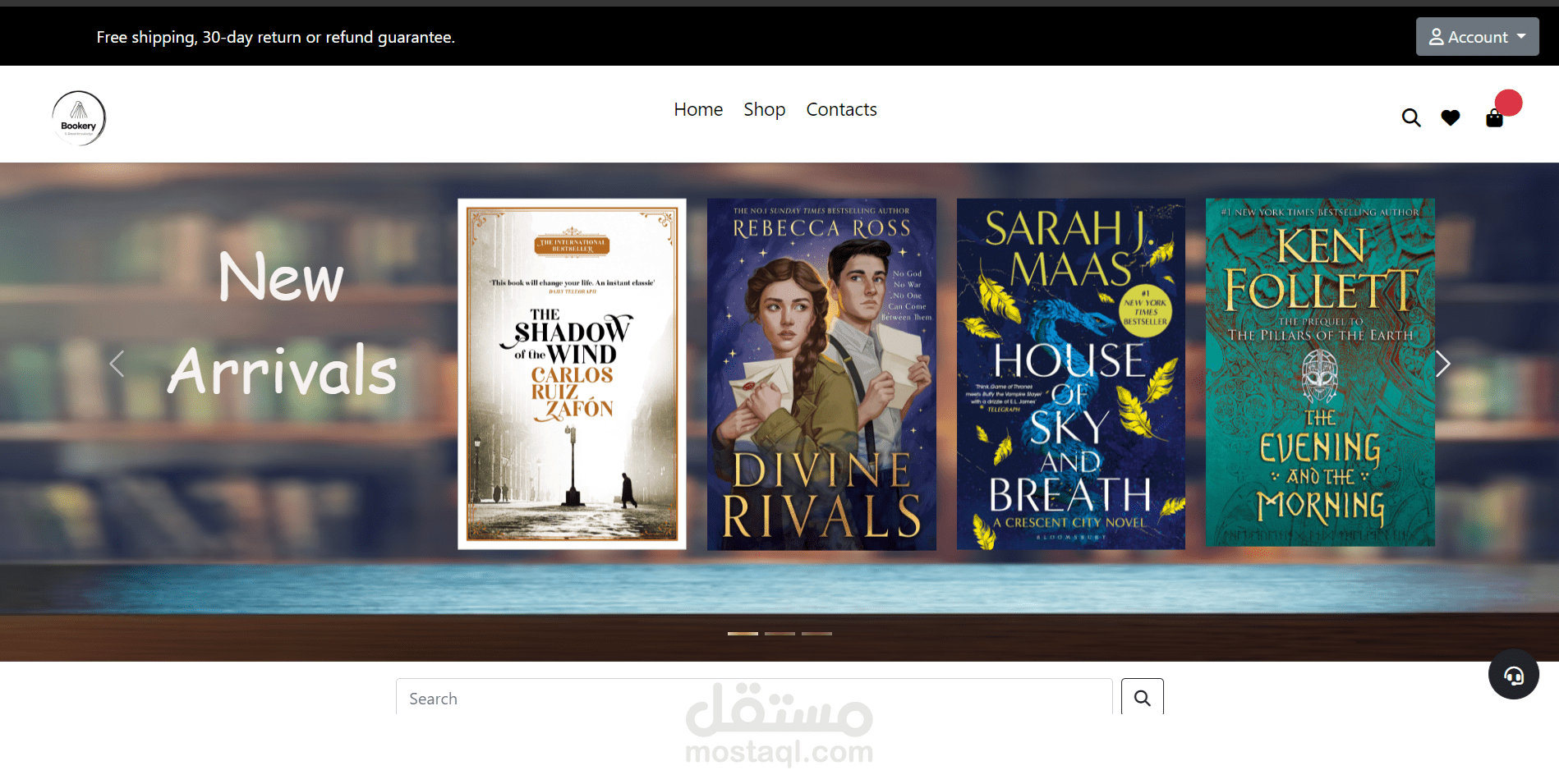 ECommerce Application موقع تجارة إلكترونى