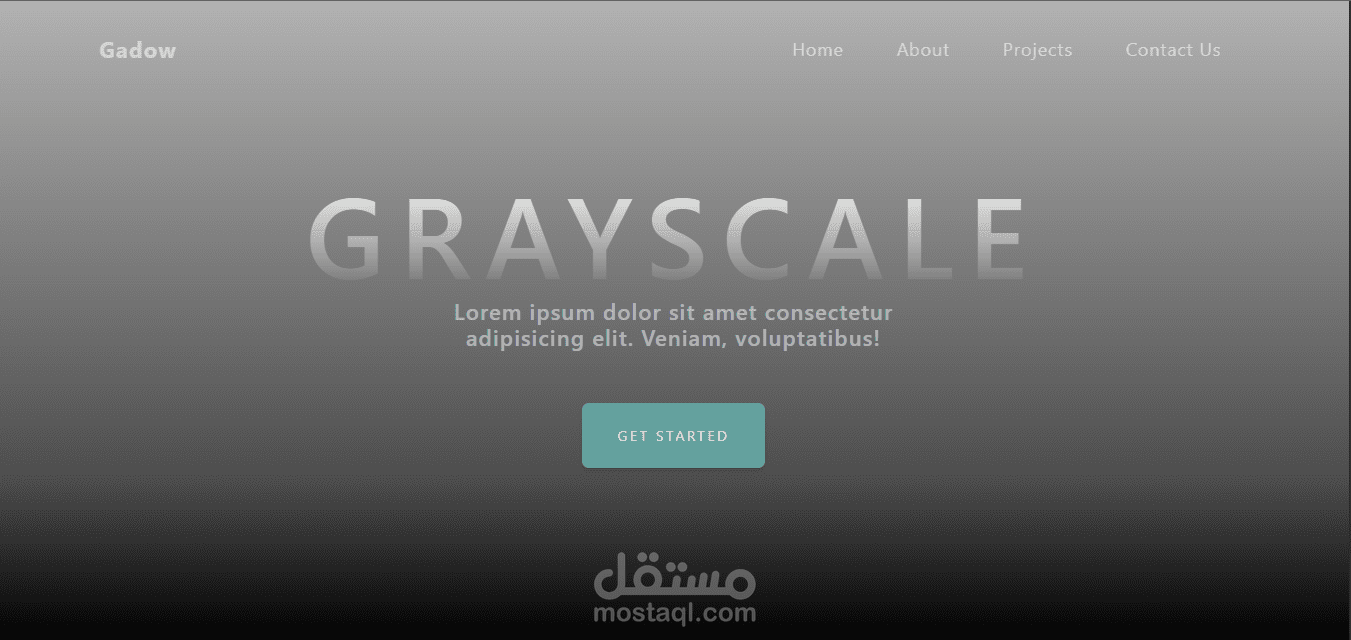 صفحة هبوط (Landing Page) باستخدام Bootstrap