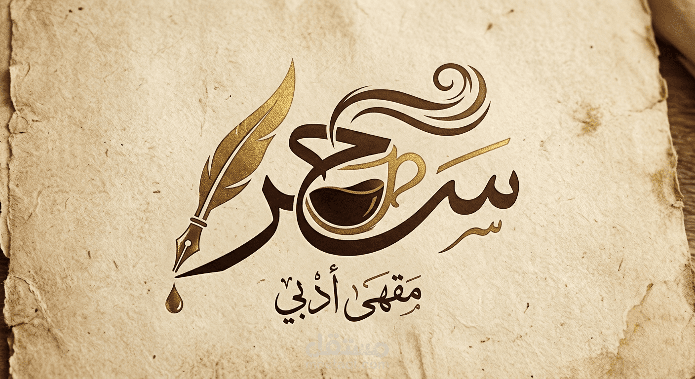 شعار لمقهى أدبي اسمه سحر