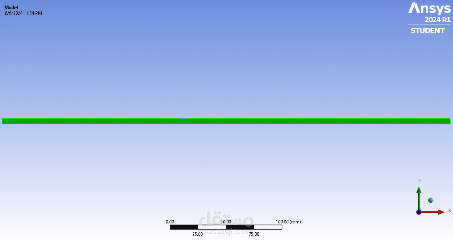 محاكاة السريان داخل ماسورة باستخدام CFD