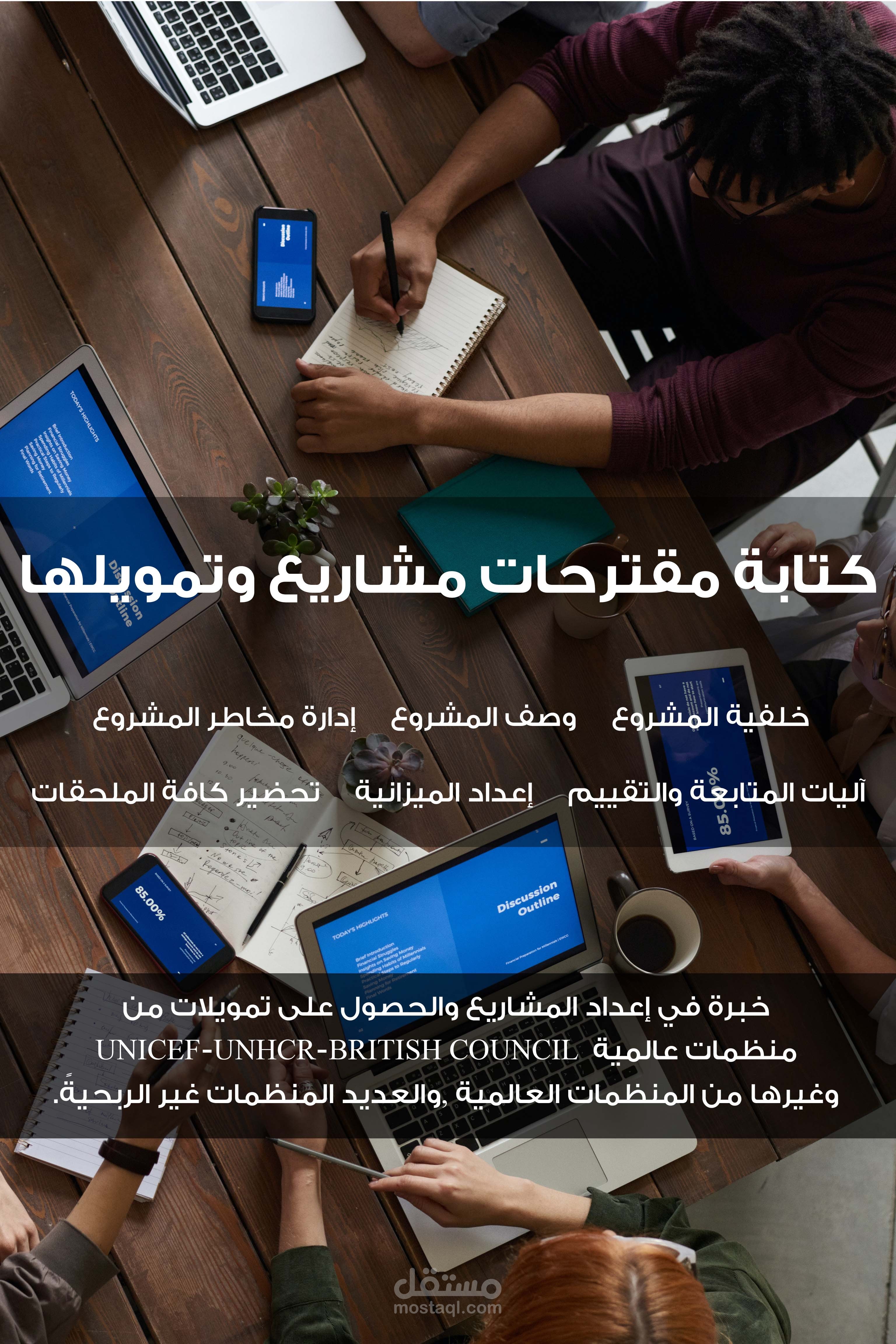 كتابة مقترحات مشاريع
