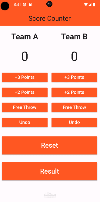 Basketball counter