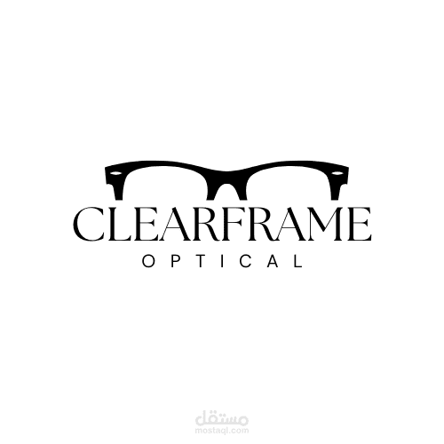 تصميم شعار لموقع ClearFrame