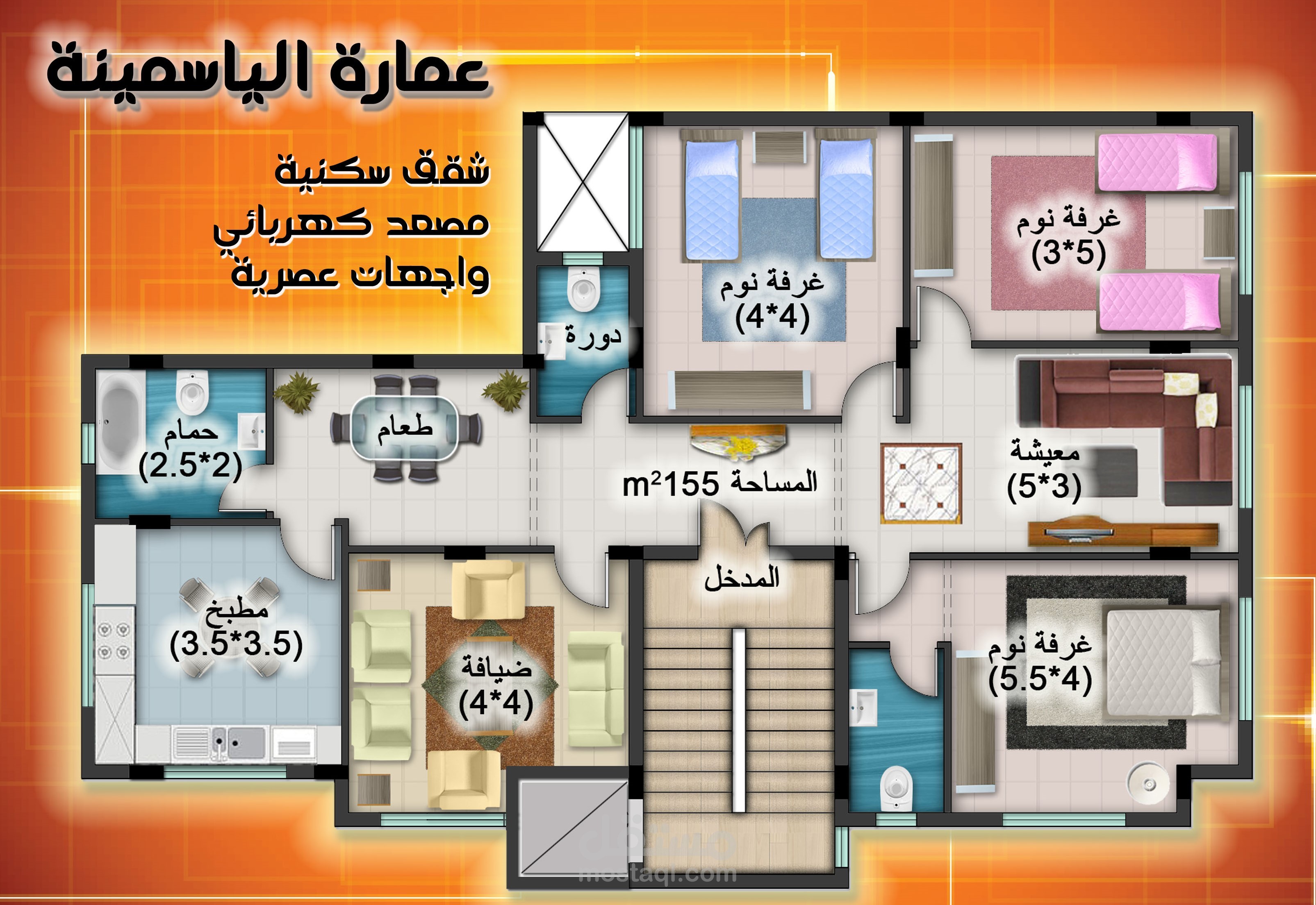 اظهار المساقط والمخططات ببرنامج الفوتوشوب