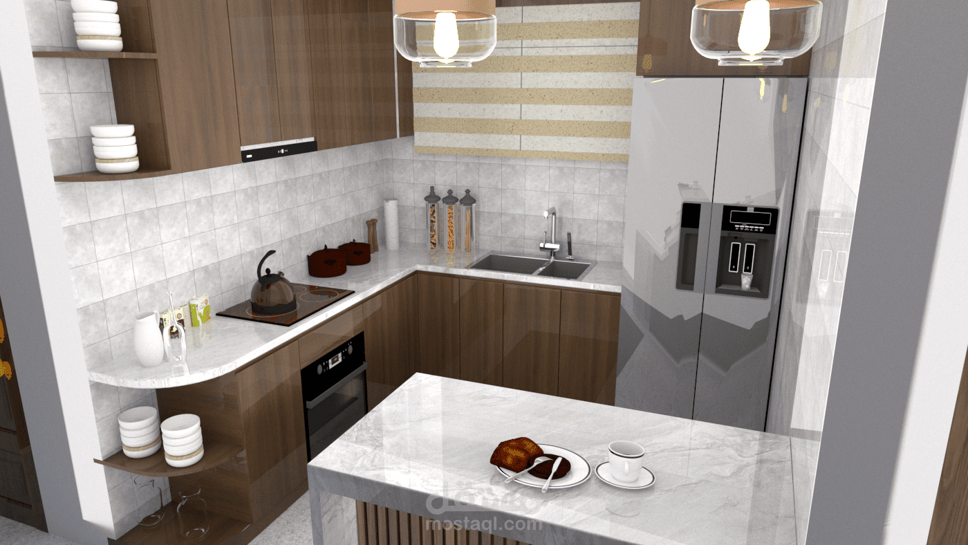 تصميم مطبخ عصري