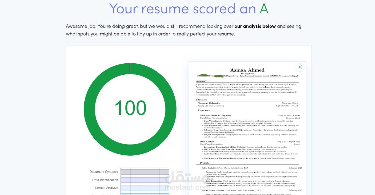 عمل CV بشكل احترافى لإجتياز نظام ATS