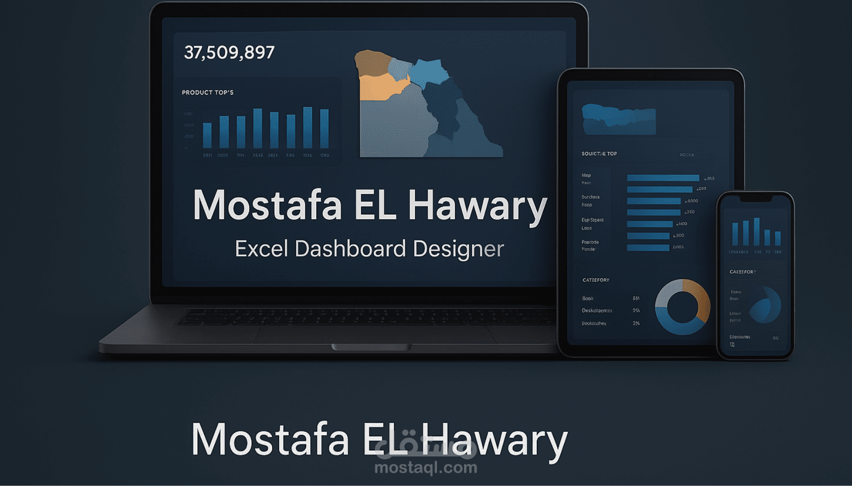 تحليل البيانات وعمل داشبورد تفاعلية بإستخدام الأكسل Excel