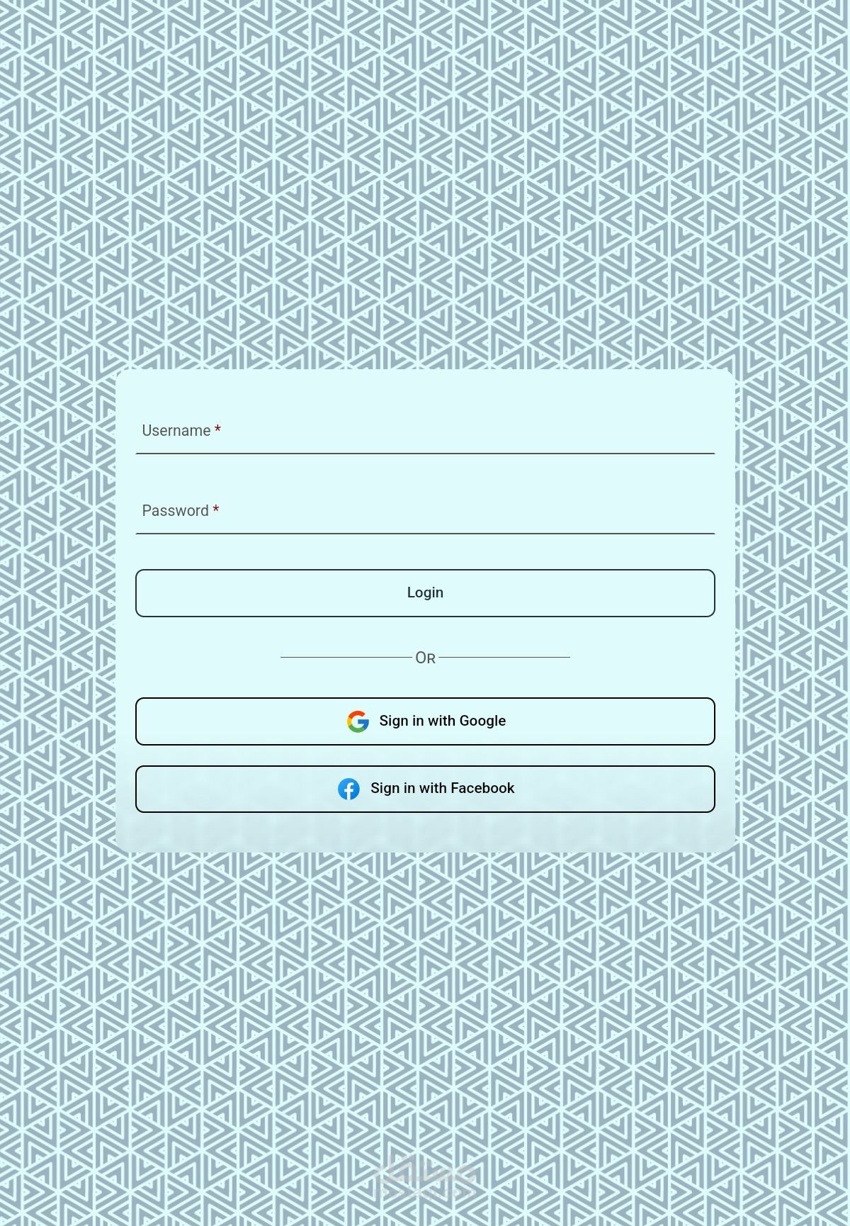 Login Form