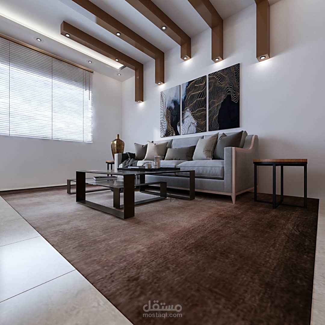 تصميم شقة سكنية