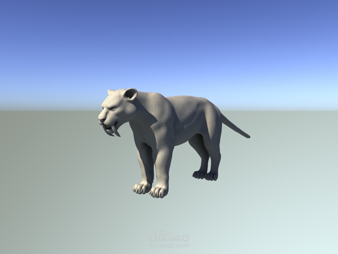 Tiger walk cycle
