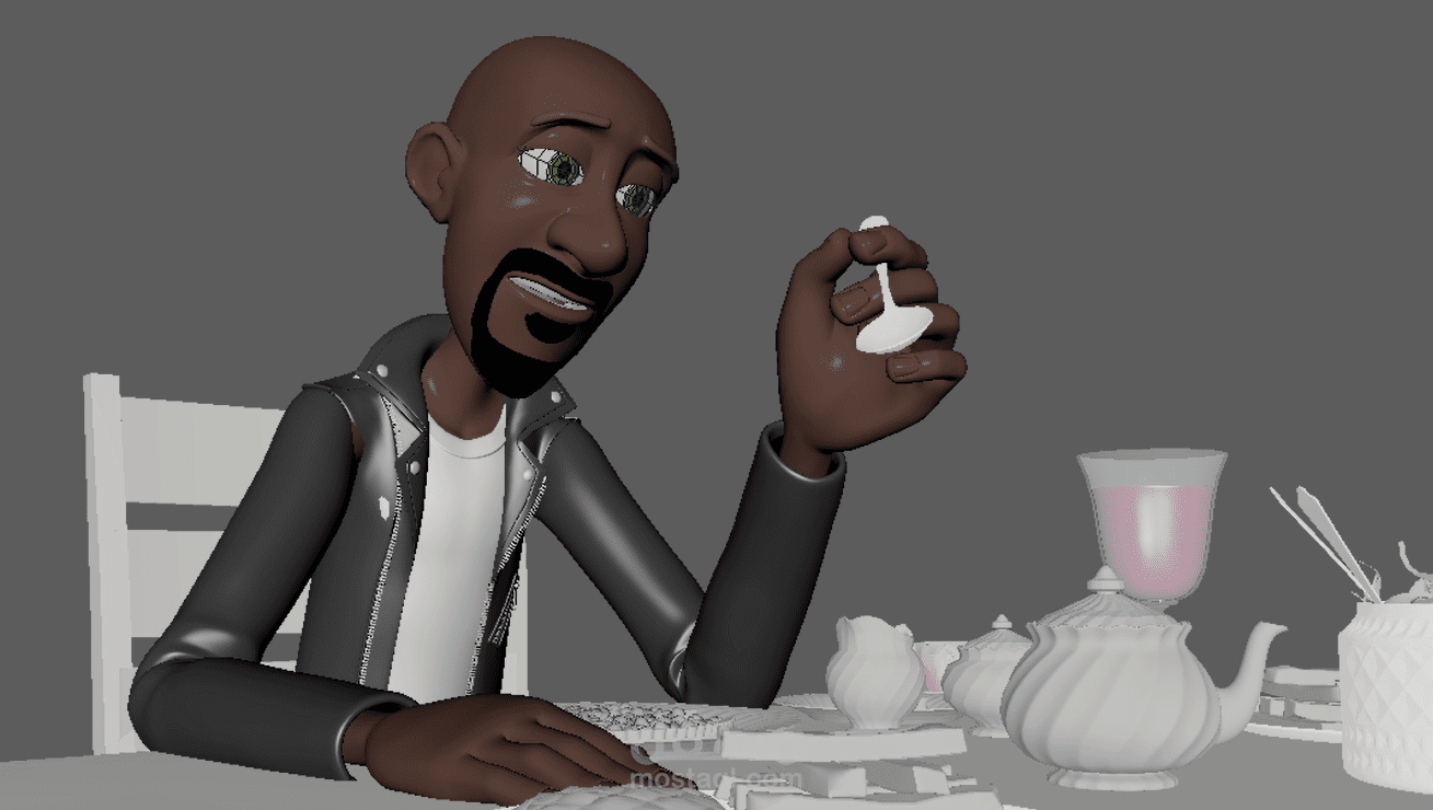 رسوم متحركه ثلاثيه الابعاد ( Acting Animation )