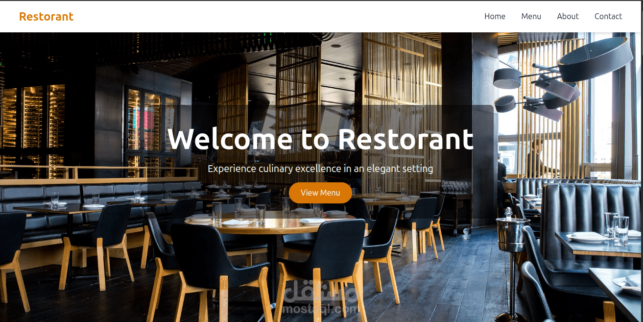 Restorent Website