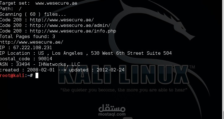 BruteForce Attack using THC Hydra