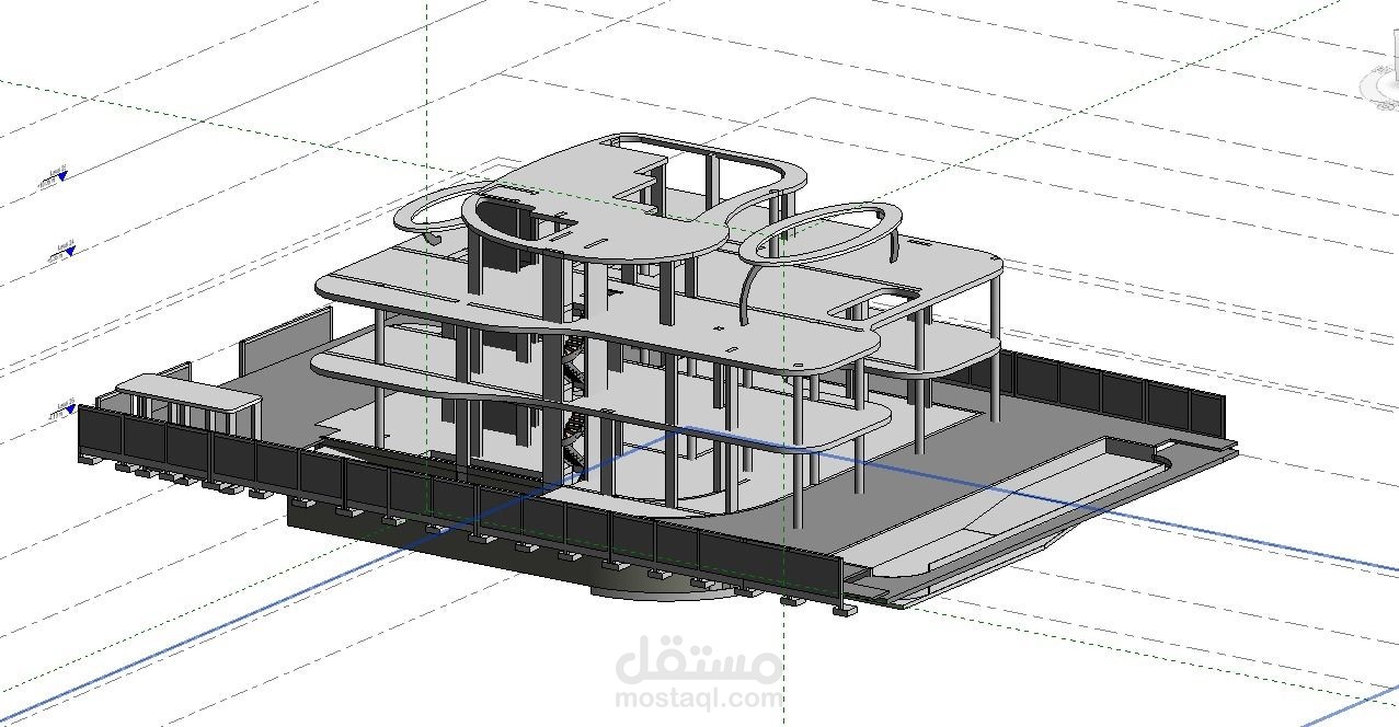 تصميم إنشائي متكامل لفيلا ضمن دبي