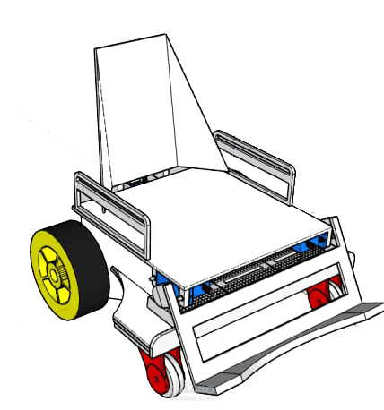 نموذج كرسي لذوي الاحتياجات الخاصة