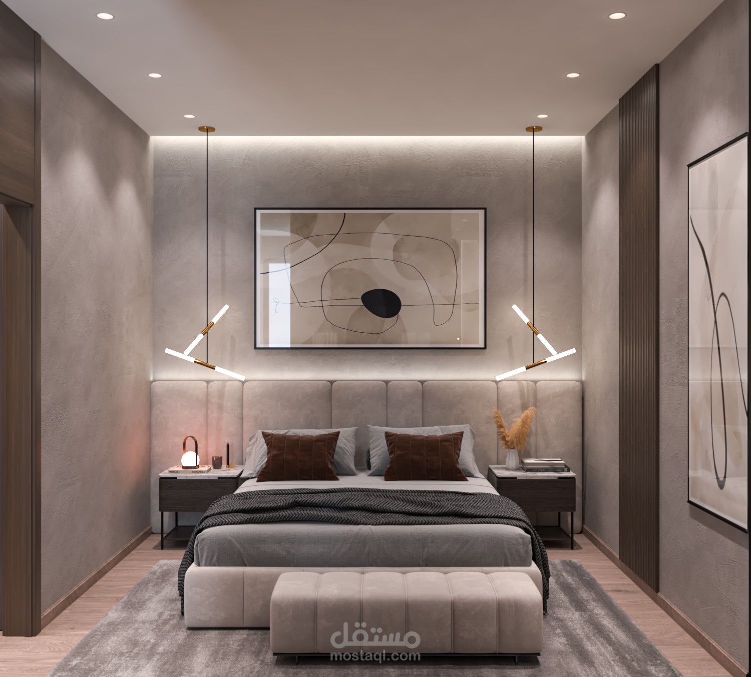 غرفه ماستر+دريسينج