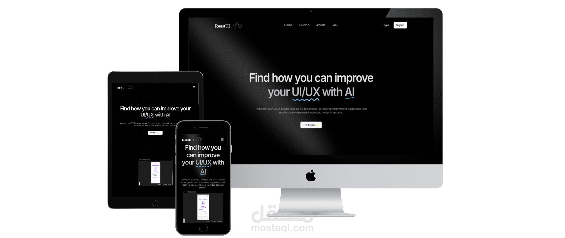 Full Stack AI SaaS Full Responsive