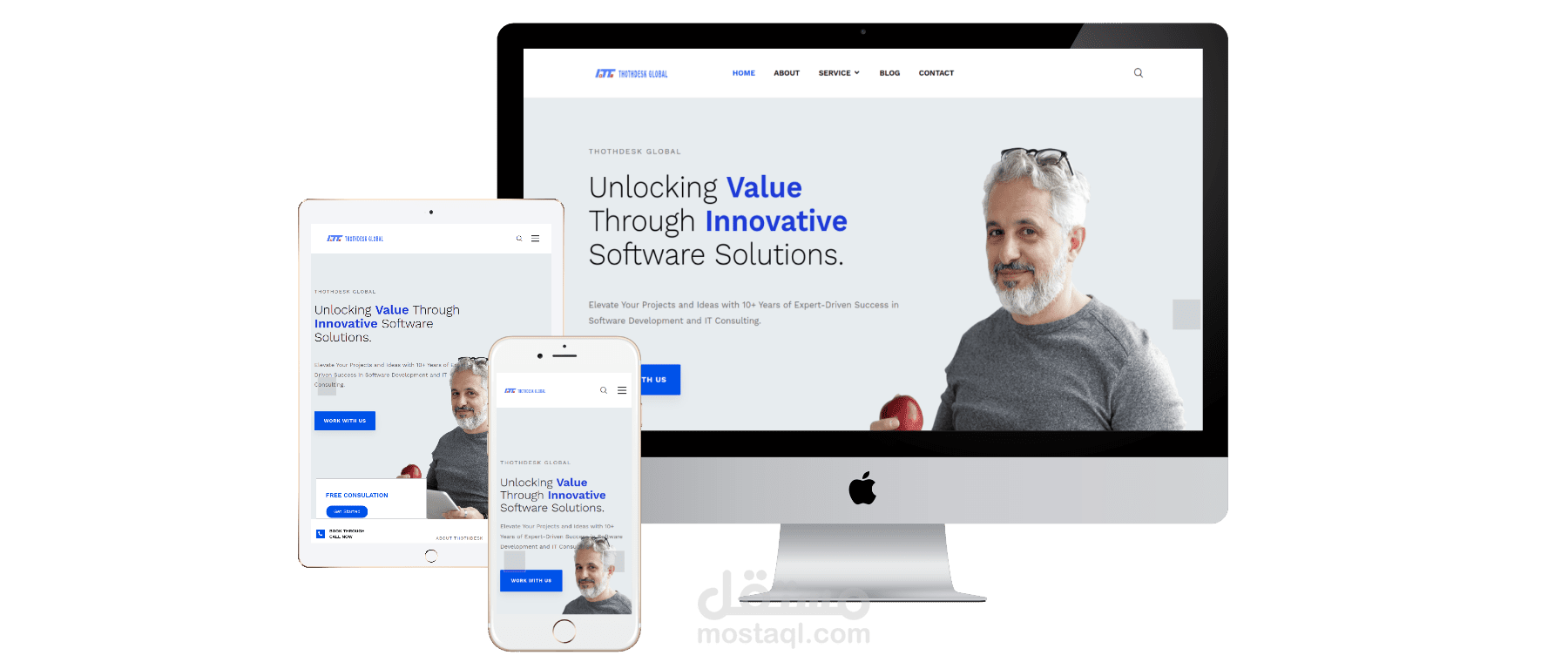 Services website Full responsive