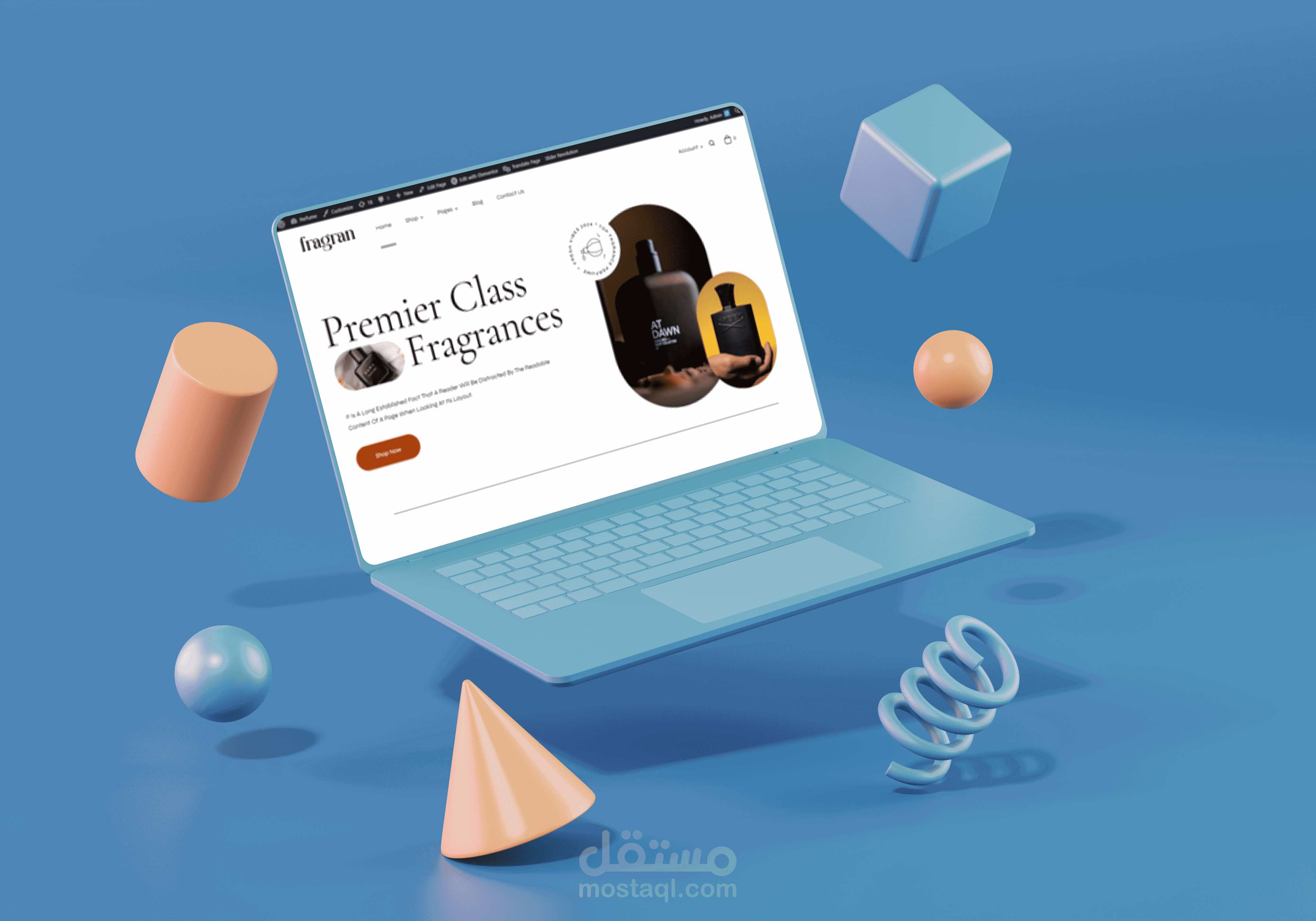 موقع الكترونى خاص بالعطور