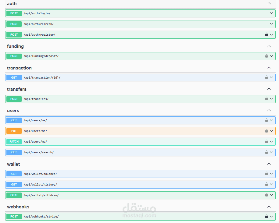 LedgerPay API