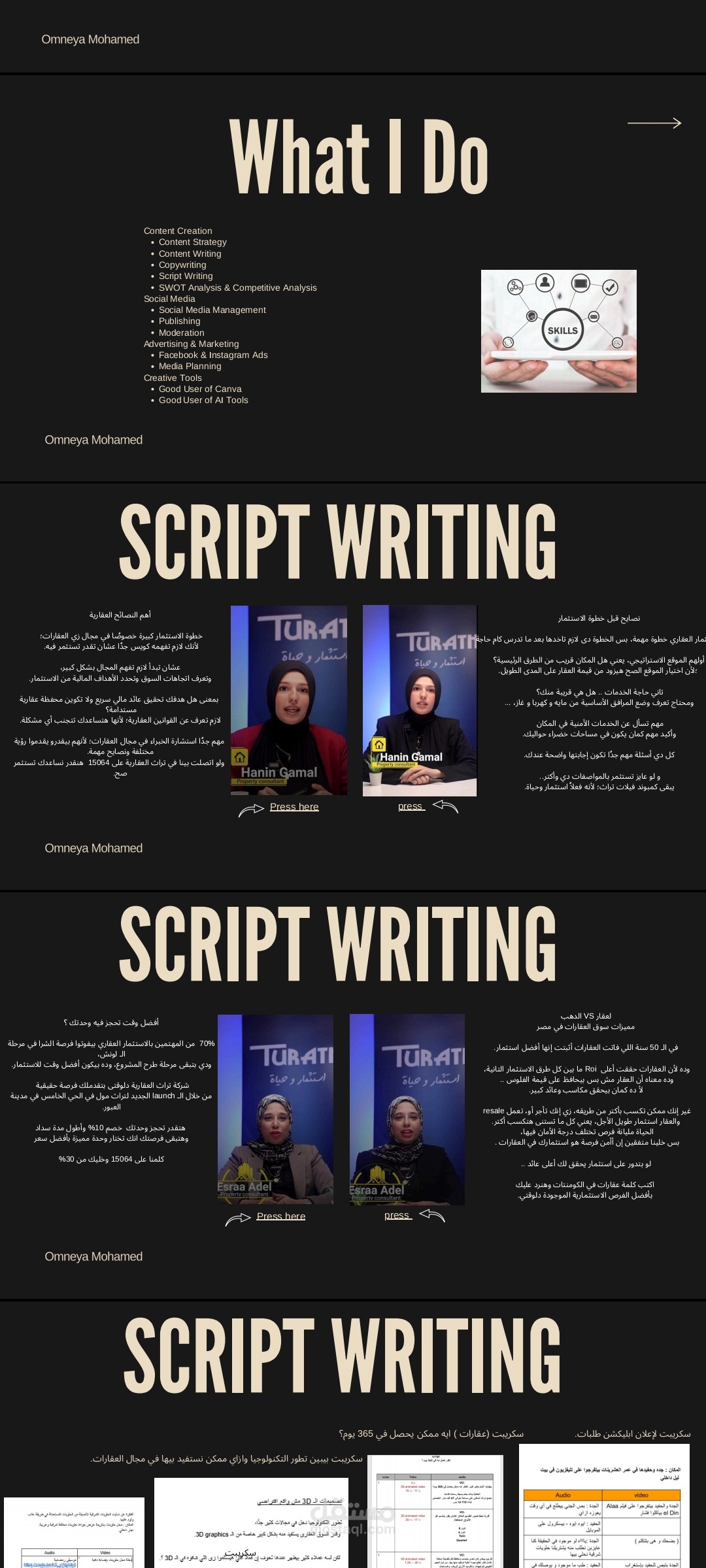 أعمالي في مجال العقارات 2