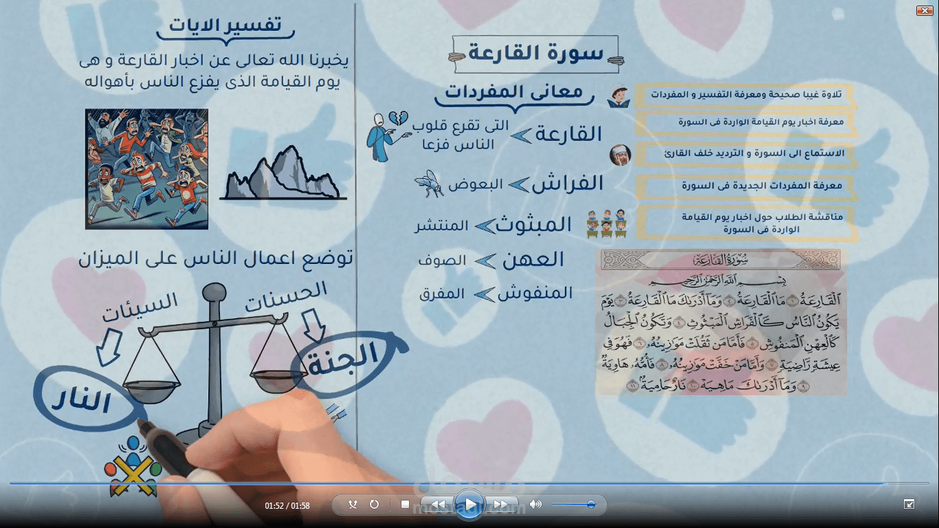فيديو وايت بورد إبداعي لتبسيط وتوضيح المفاهيم بأسلوب شيق