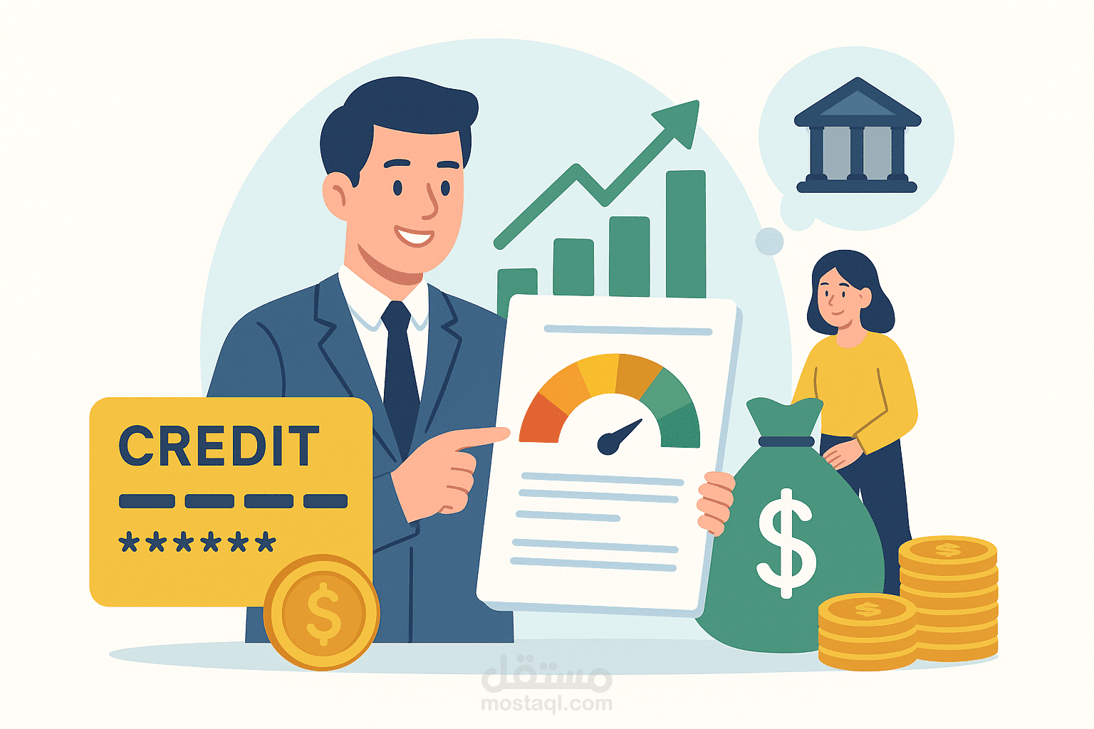 تحليل بيانات البنوك و نسبة حصول الفرد علي قرض و سداده