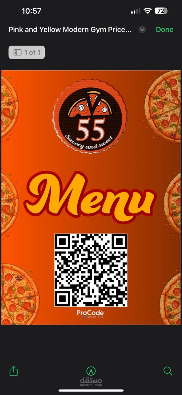 LMenus – نظام منيو إلكتروني ذكي لإدارة الطلبات عبر QR