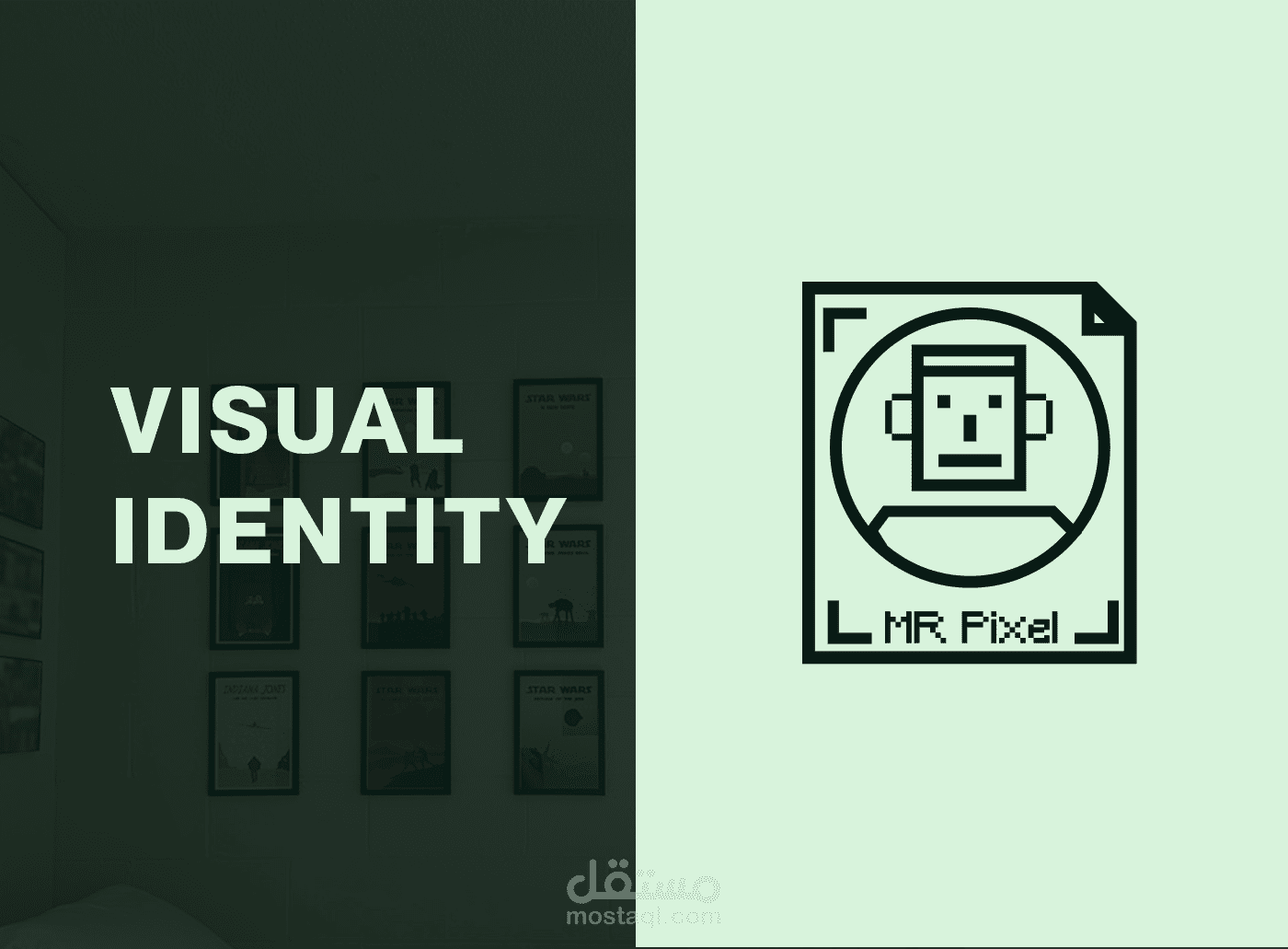 MR pixel || visual identity